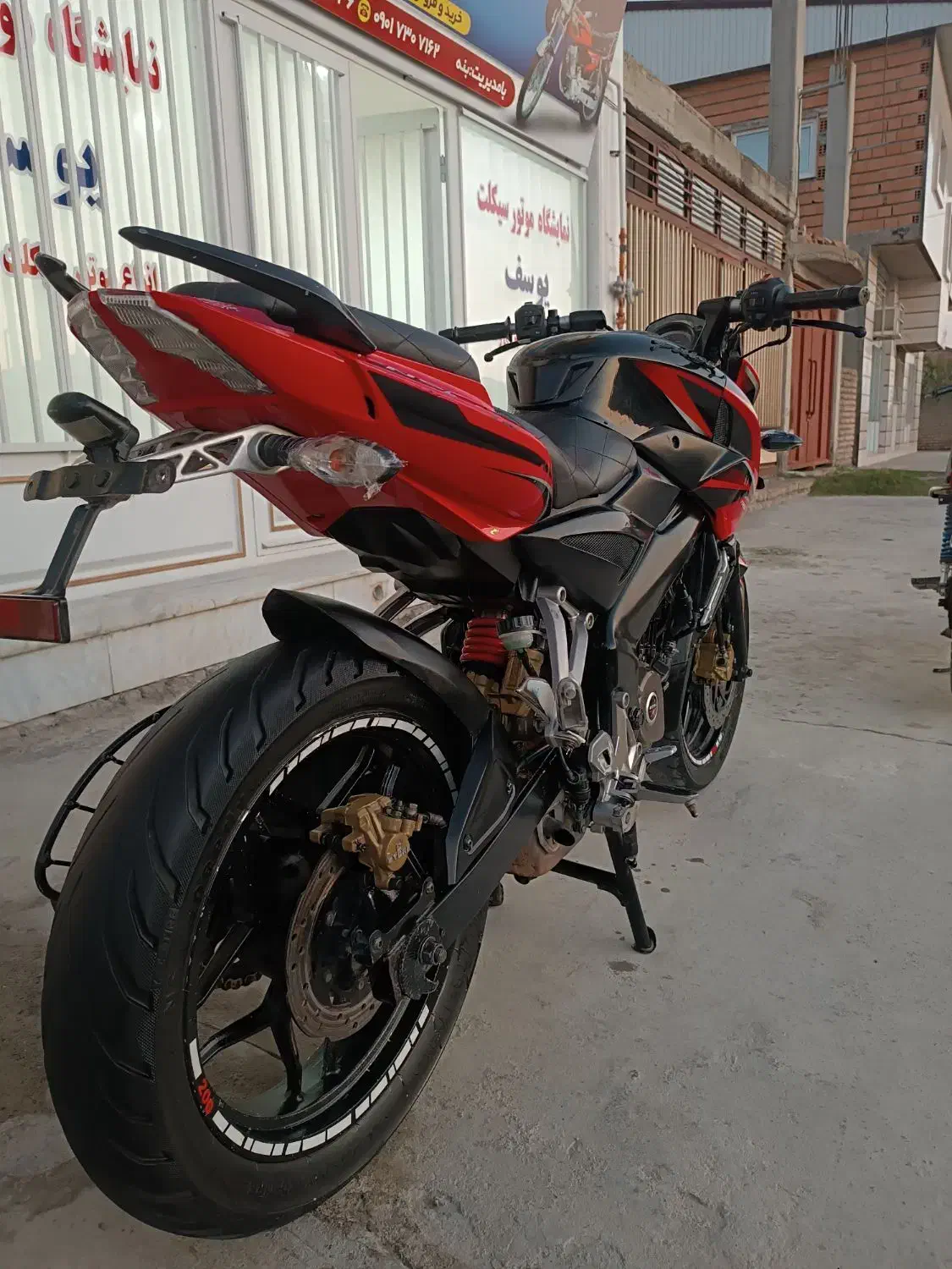 ان اس 200cc مزایده ای برگه معتبر دارد|موتورسیکلت|گمیشان, |دیوار