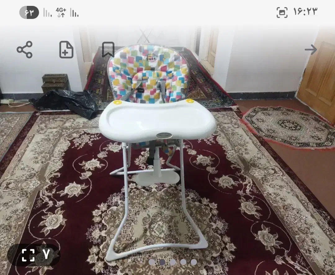 صندلی غذا کودک|تخت و صندلی بچه|اردبیل, |دیوار