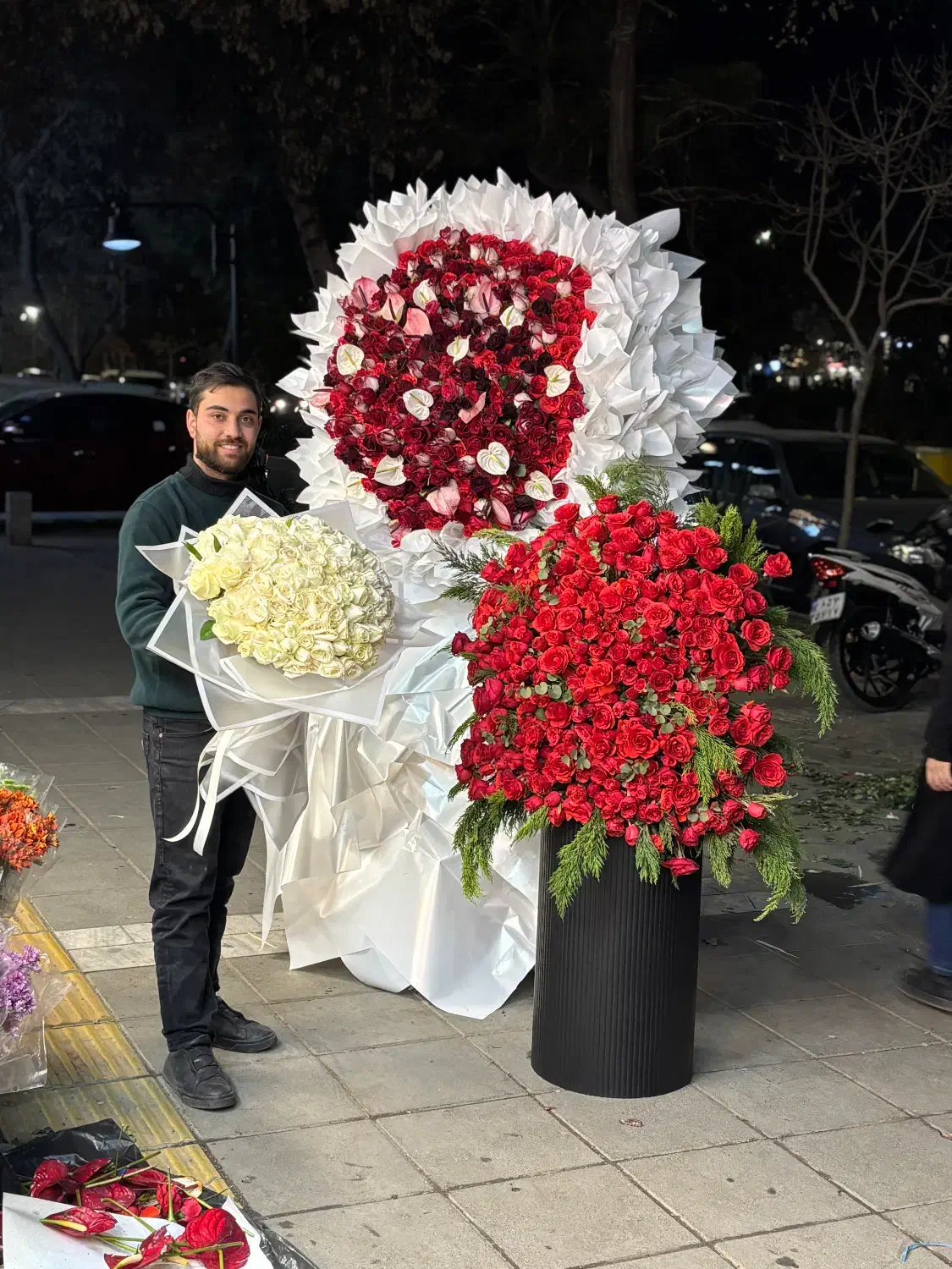 دسته گل سایز کینگ|گل و گیاه طبیعی|مشهد, هفت تیر (حافظ)|دیوار