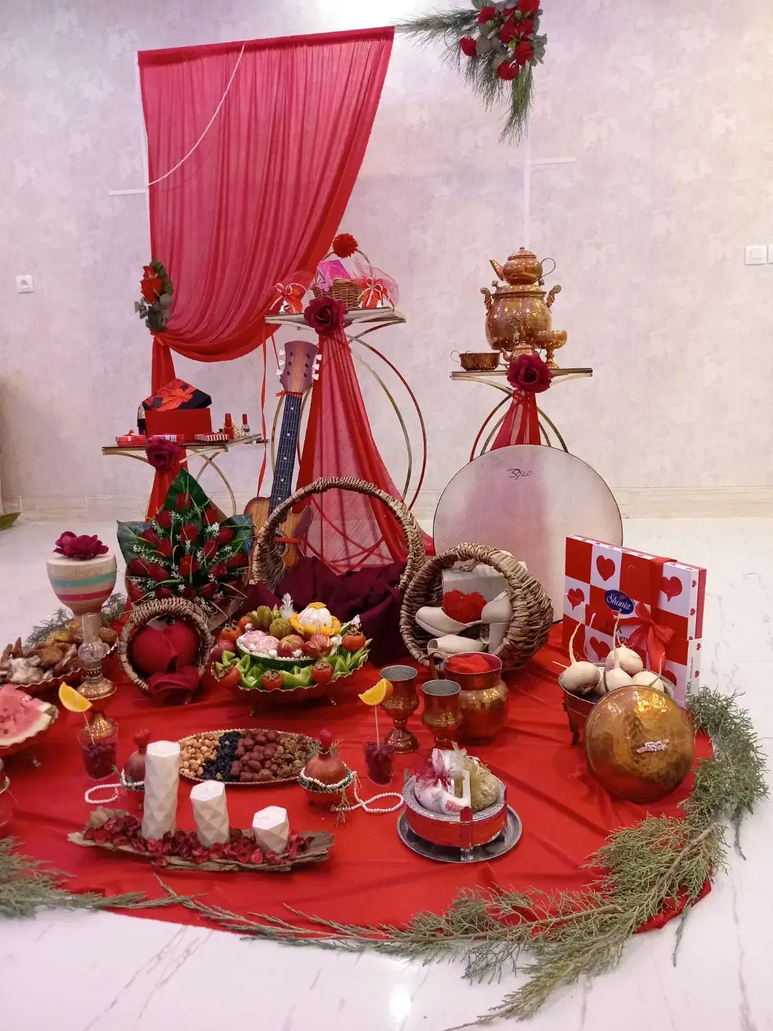 کرایه و فروش لوازم عقد و حنابندان و شب یلدایی|خدمات پذیرایی، مراسم|نجف‌آباد, شهرک بهاران|دیوار