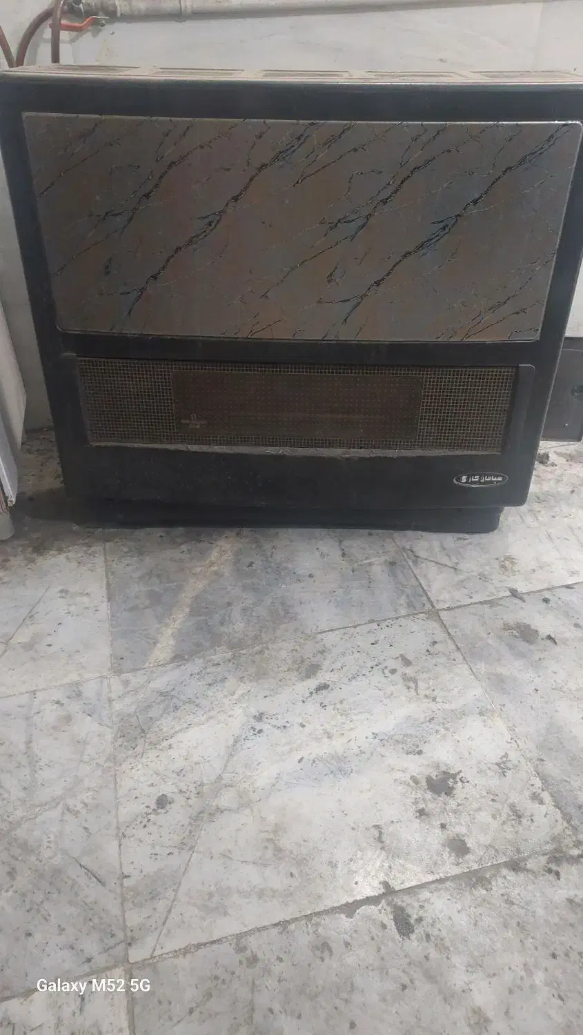 یک عدد بخاری با اجاق گاز|بخاری، هیتر، شومینه|بهارستان, |دیوار