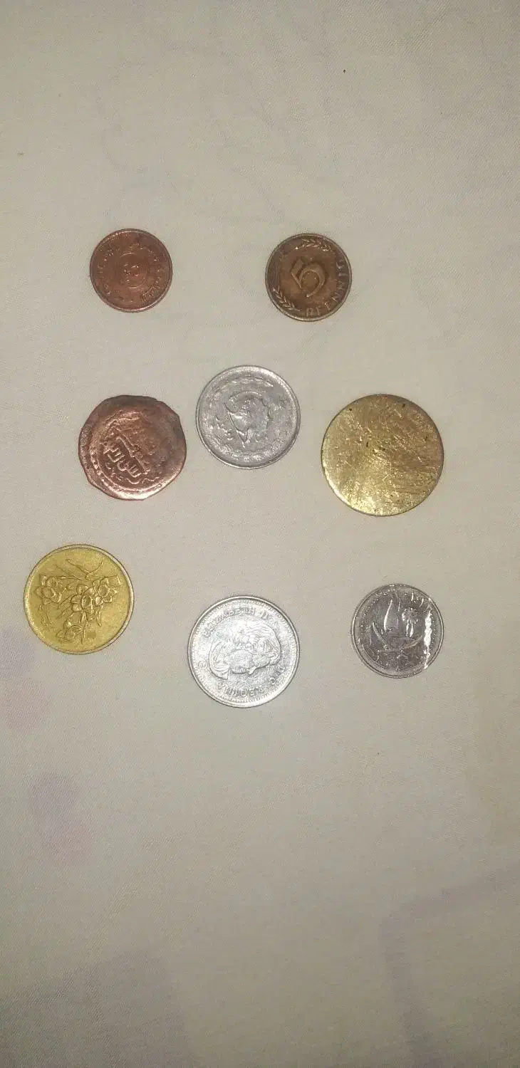 تعدادی سکه|کلکسیون سکه، تمبر، اسکناس|گلبهار, شهر جدید گلبهار|دیوار
