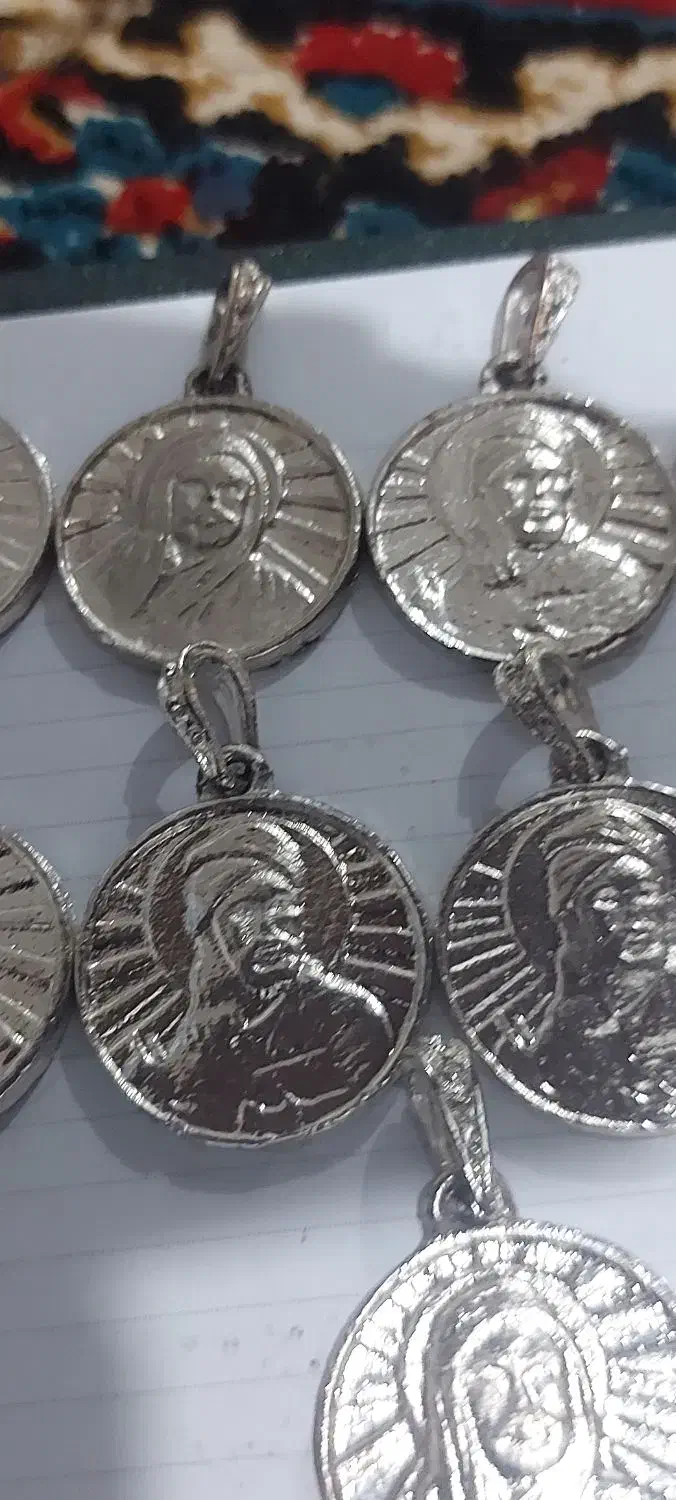 گردن آویز جنس برنج روکش آب رادیوم فروشی|بدلیجات|رفسنجان, |دیوار