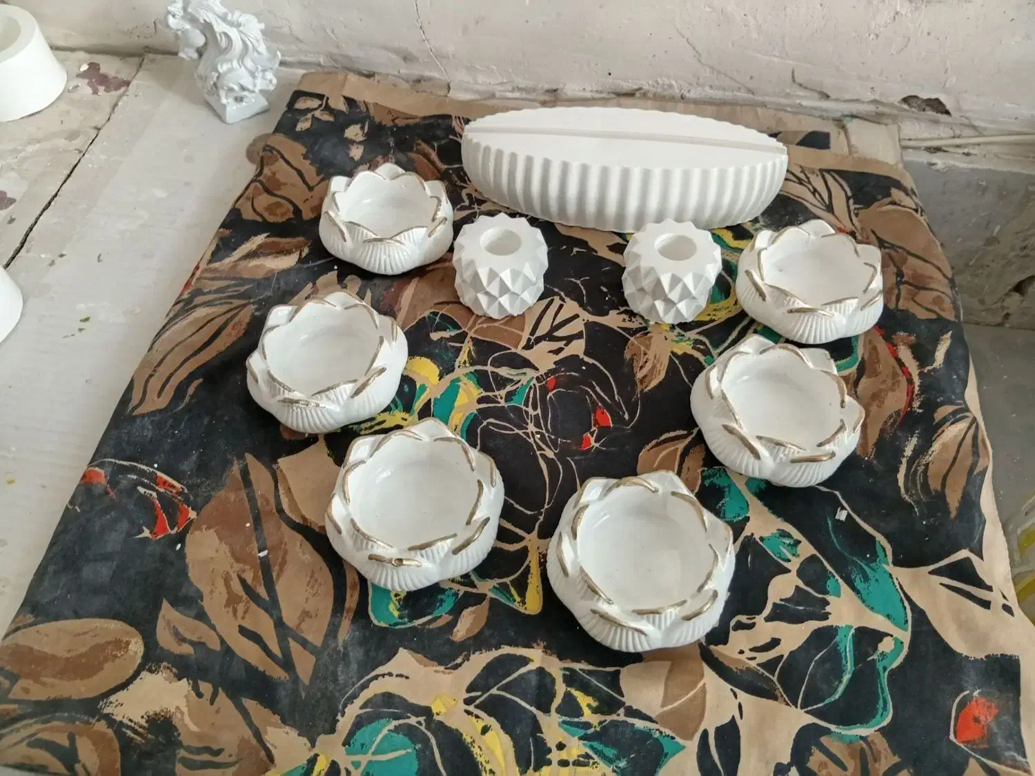 هفت سین|مجسمه، تندیس، ماکت|رامیان, |دیوار