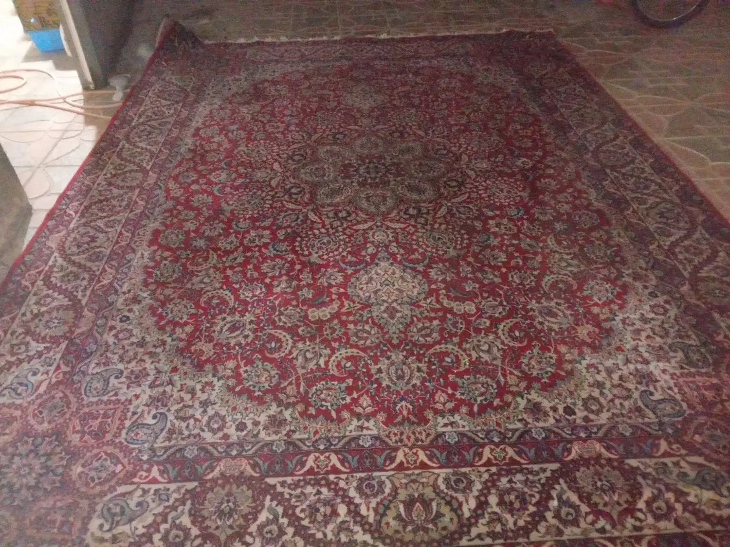 فرش کاملن سالم|فرش|خرمدره, |دیوار