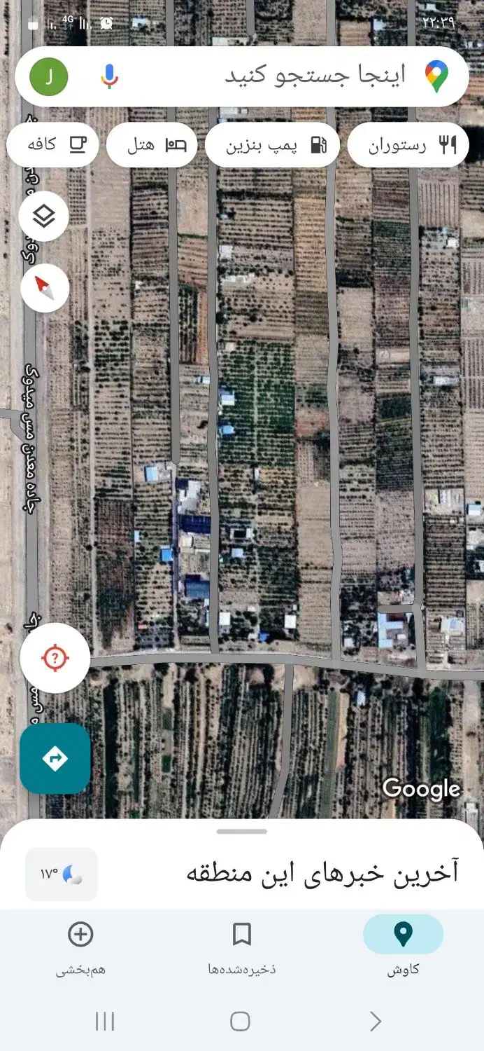 زمین پسته شهربابک|فروش زمین و ملک کلنگی|شهر بابک, |دیوار