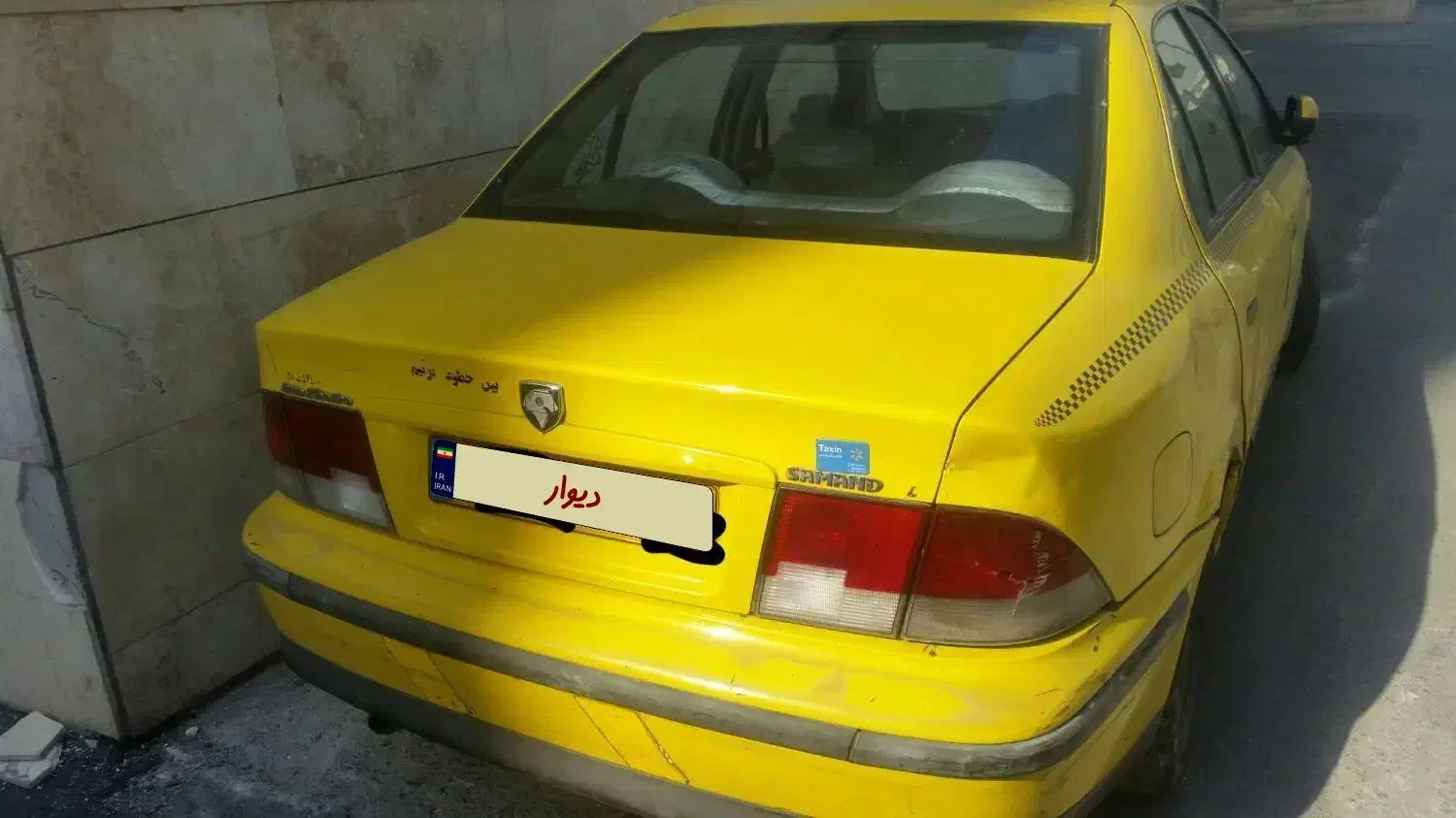 تاکسی شهر اسقاطی سمند|خودرو سواری و وانت|تهران, آهنگران (سراسیاب دولاب)|دیوار