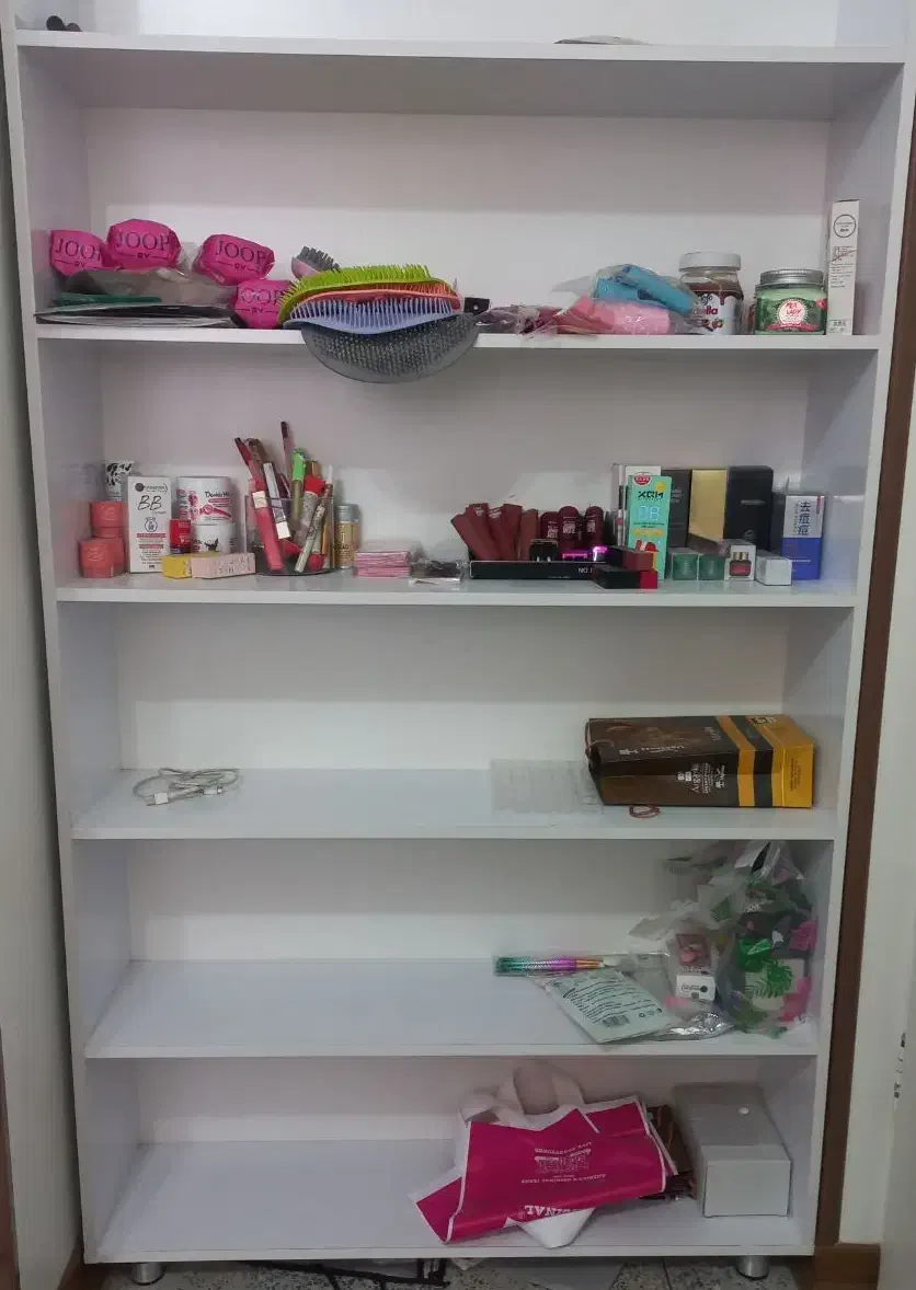 قفسه ام دی اف نونو|کتابخانه، شلف، قفسههای دیواری|فولادشهر, مسکن مهر فولادشهر|دیوار