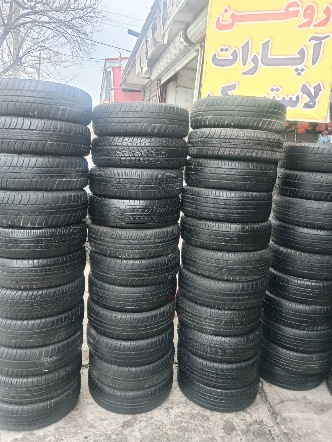 لاستیک پرایدی 165 لاستیک 175 پرایدی پیکان پژو|قطعات یدکی و لوازم جانبی|قوچان, |دیوار