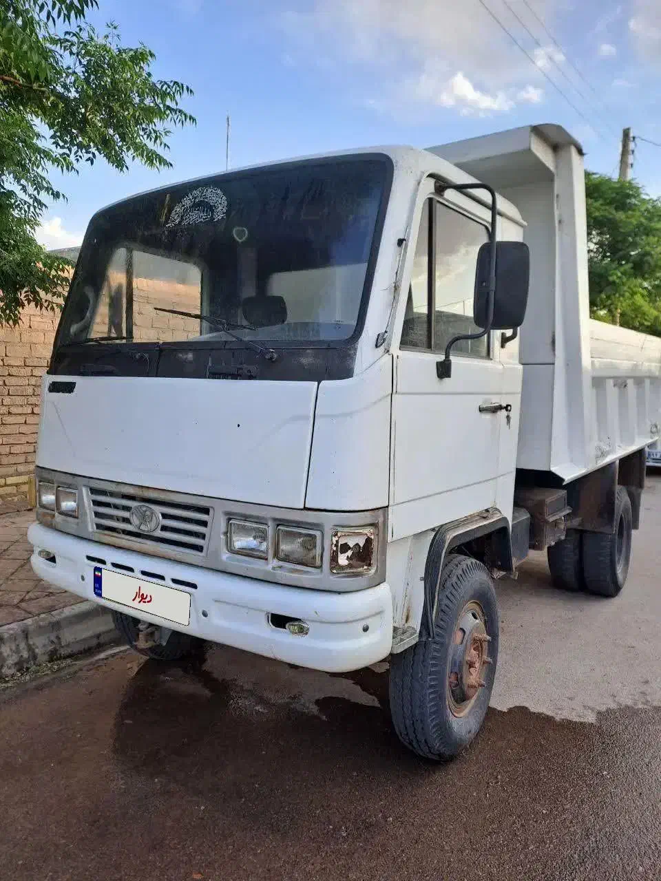 ازرخش|خودرو سنگین|آیسک, |دیوار