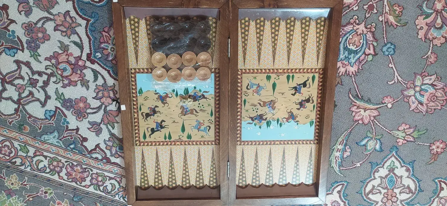 تخته نرد و شطرنج اصلی نو چوب گردو|کلکسیون و سرگرمی|تهران, اسفندیاری|دیوار