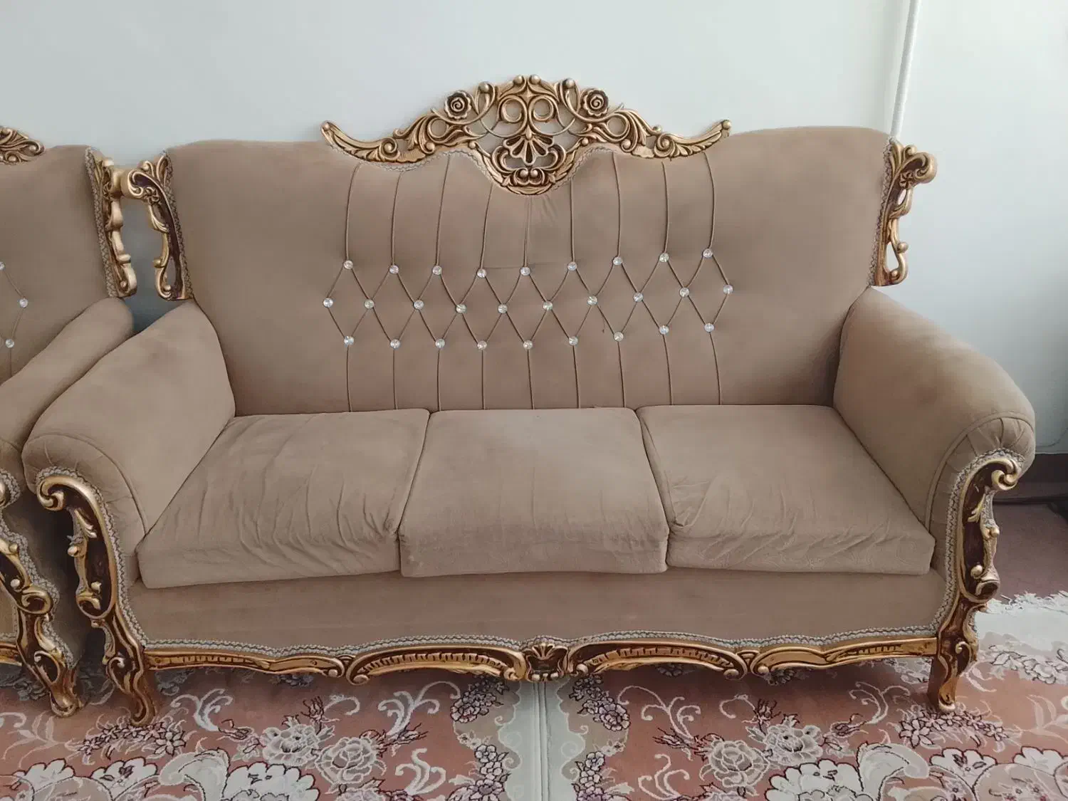 فروش مبل سلطنتی و میزعسلی|مبلمان خانگی و میز عسلی|اراک, |دیوار