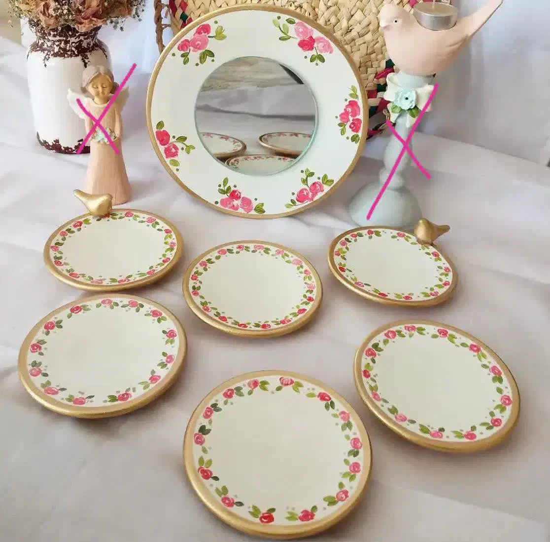 ظروف هفت سین|صنایع دستی و سایر لوازم تزئینی|شاهین‌شهر, فردوسی|دیوار