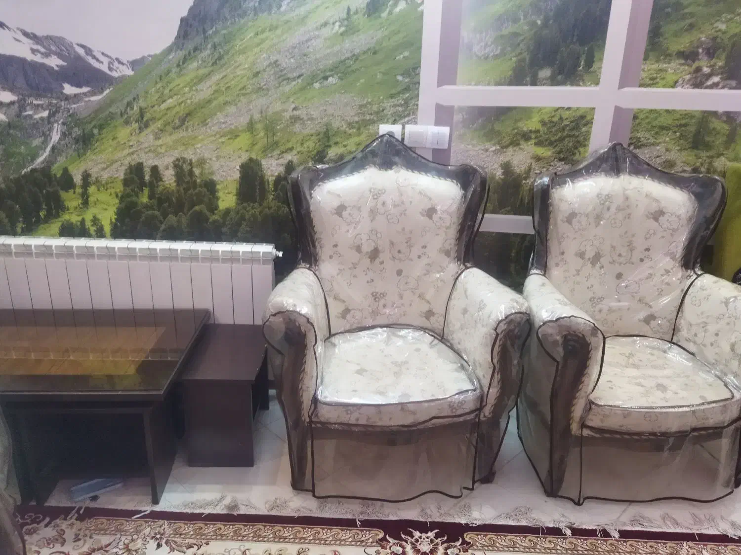 مبل ۹نفره با کاور|مبلمان خانگی و میز عسلی|فولادشهر, مسکن مهر فولادشهر|دیوار