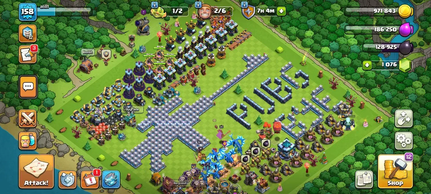 اکانت کلش اف کلنز|کنسول، بازی ویدئویی و آنلاین|ناغان, |دیوار