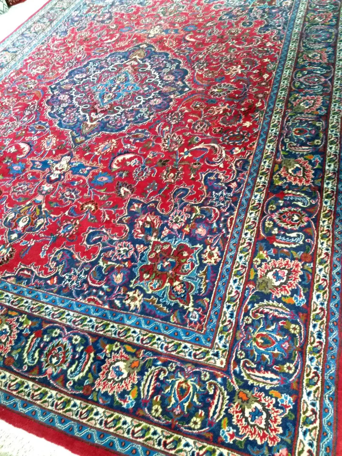 فرشا دستباف سالم سالم 12متری|فرش|همدان, |دیوار