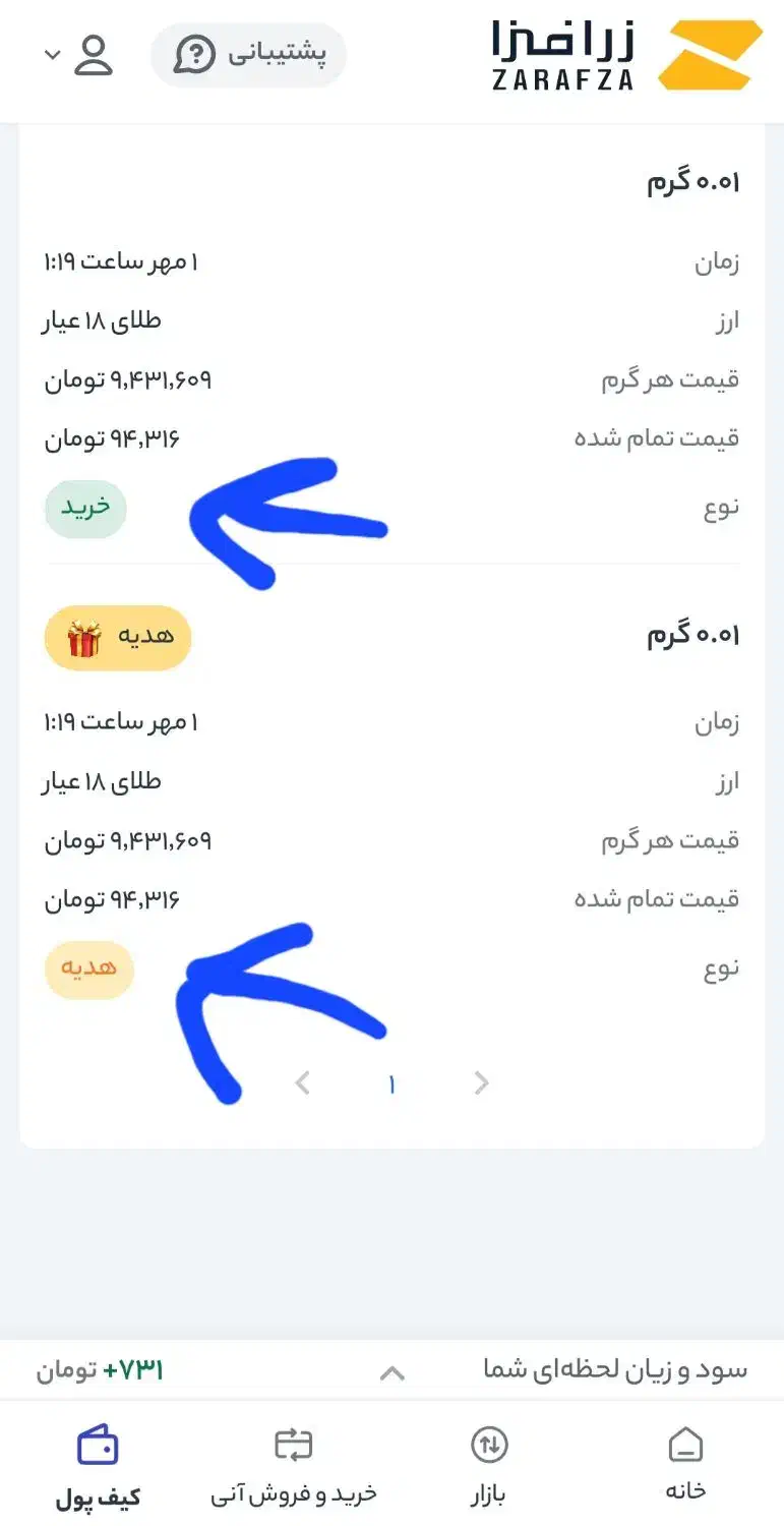 با نصب برنامه رزافزا ۱۰ سوت طلا هدیه بگیر|کارت هدیه و تخفیف|اهواز, زیتون کارمندی|دیوار
