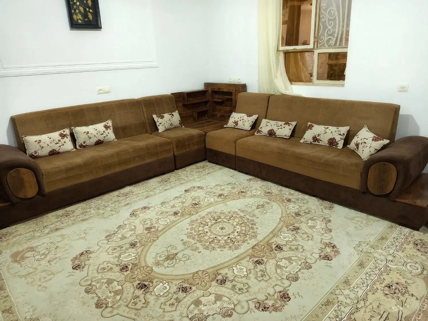 یک دست مبل 10 نفره|مبلمان خانگی و میز عسلی|زابل, |دیوار