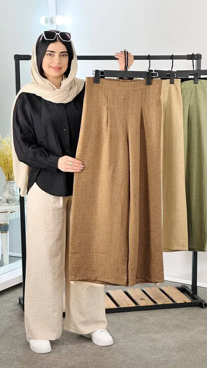 شلوار شانتون زنانه|لباس|گالیکش, |دیوار