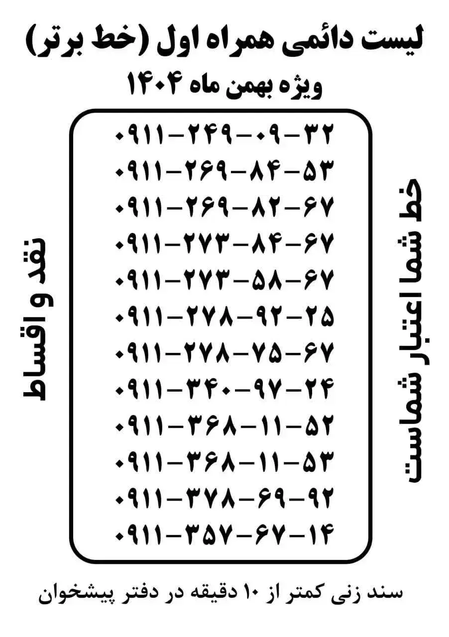 0911-278-75-67|سیم‌کارت|گرگان, |دیوار