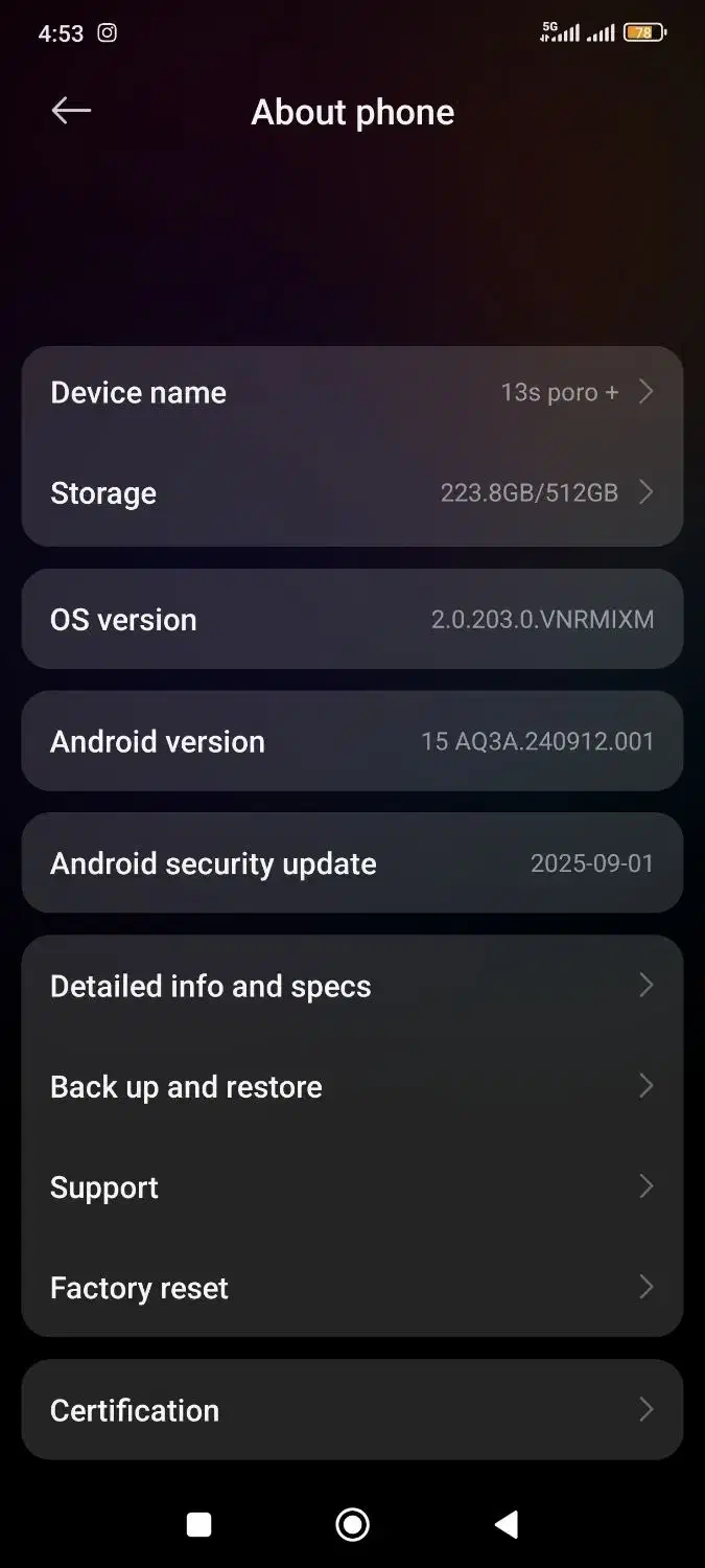 شیامی Redmi Note 13 pro 5G|موبایل|پرند, فاز ۶|دیوار