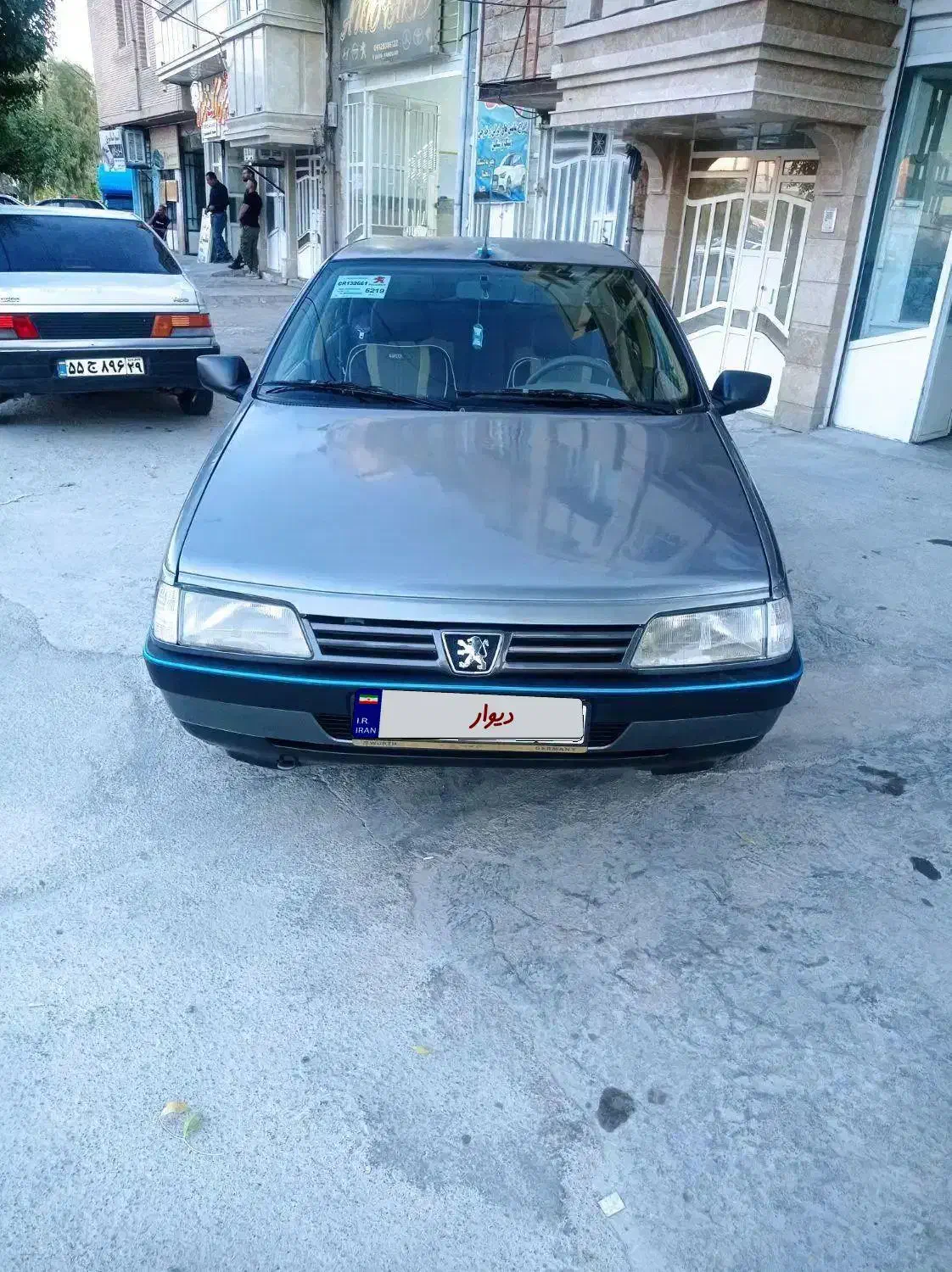 پژو خاکستری دوگانه کارخانه مدل 89|خودرو سواری و وانت|ایوان, |دیوار