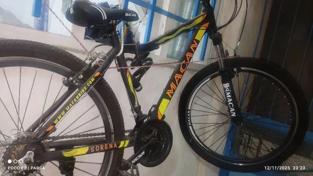 دوچرخه دنده ای ماکان سایز 26|دوچرخه، اسکیت، اسکوتر|کرج, شهرک جهاننما|دیوار