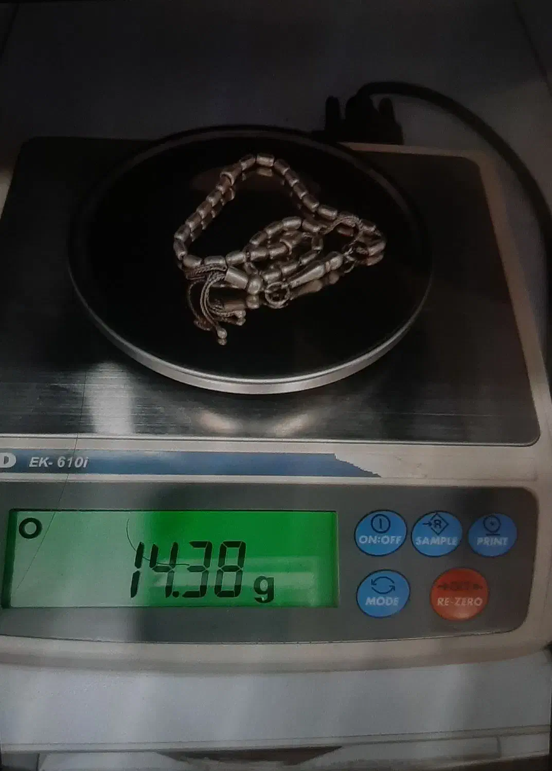 تسبیح نقره با ارزش وزیبا|جواهرات|کرمانشاه, |دیوار