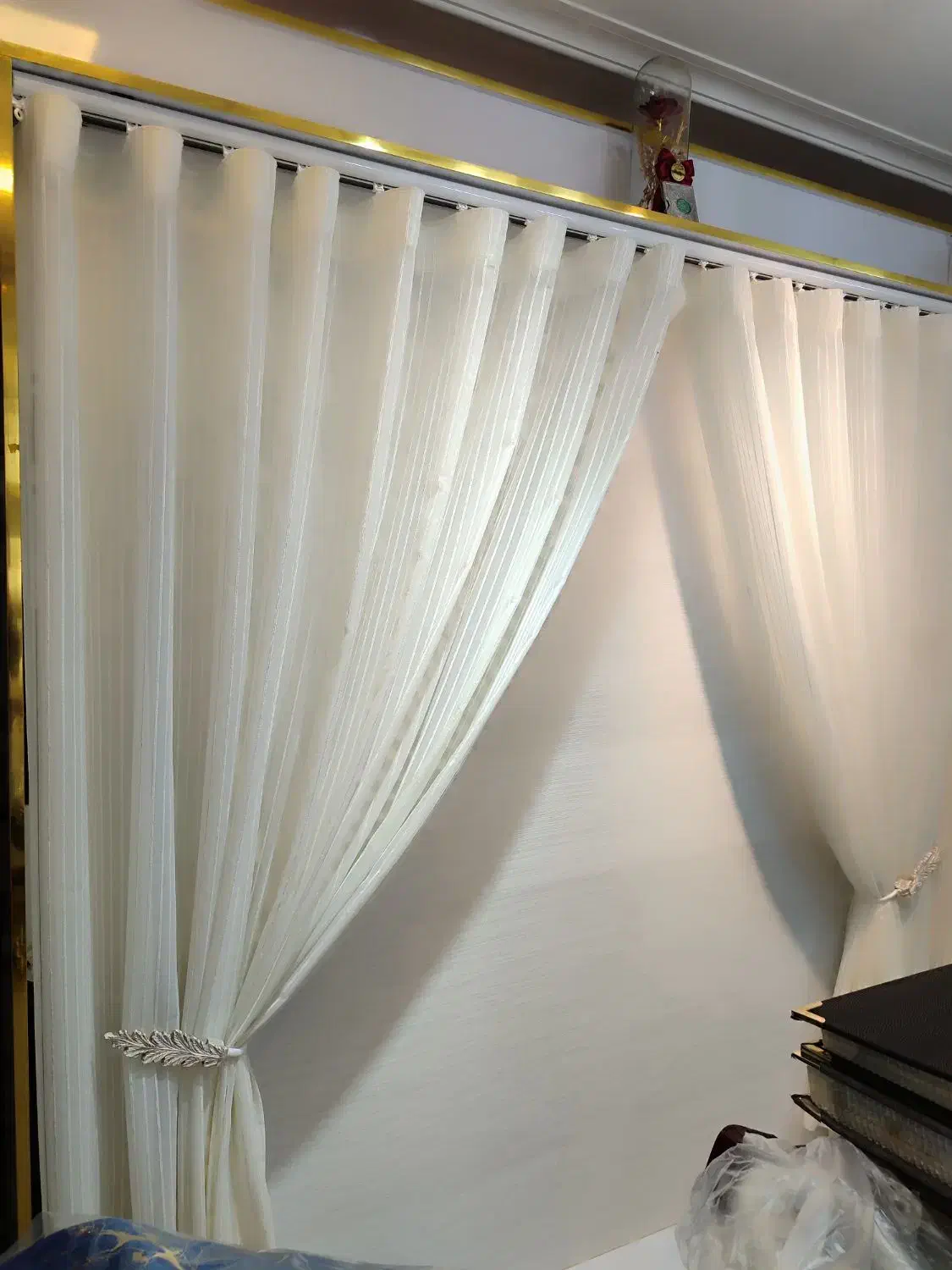 پرده مدل مینیمال عرض دومتر|پرده، رانر، رومیزی|لاهیجان, کوی خزر|دیوار