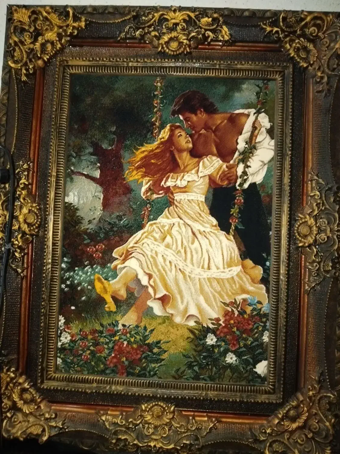 تابلو فرش کاملا سالم|تابلو فرش|رشت, استقامت ۱|دیوار