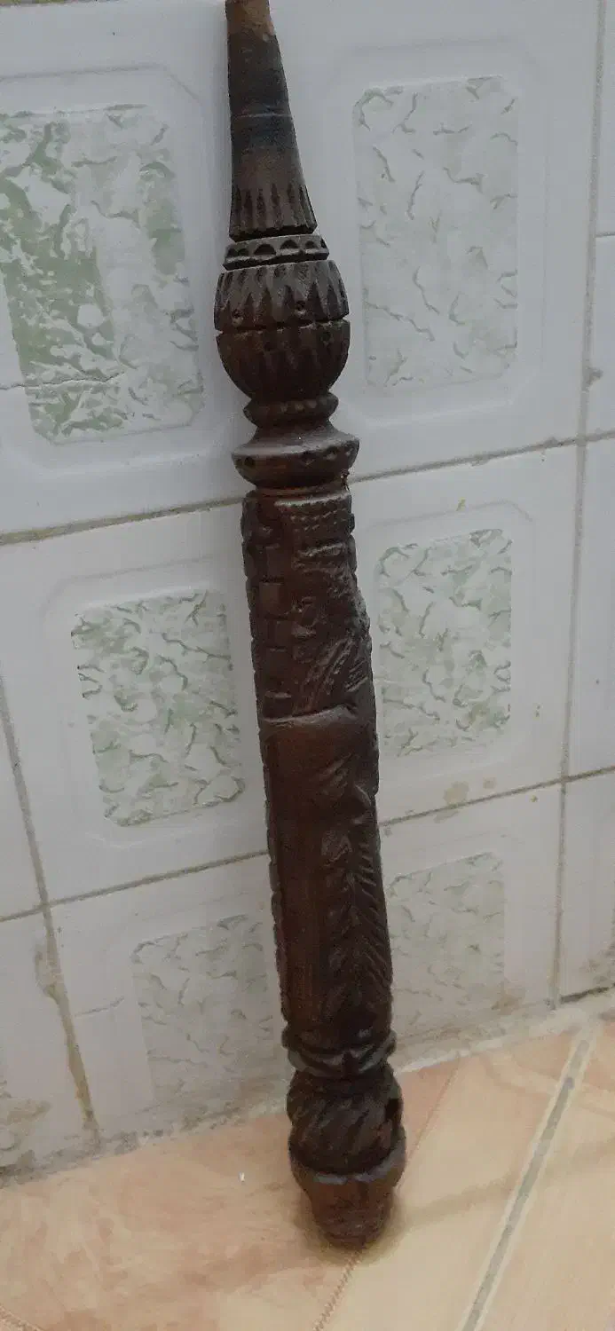 قیلان چوبی تراش شده|صنایع دستی و سایر لوازم تزئینی|مشهد, تبادکان|دیوار