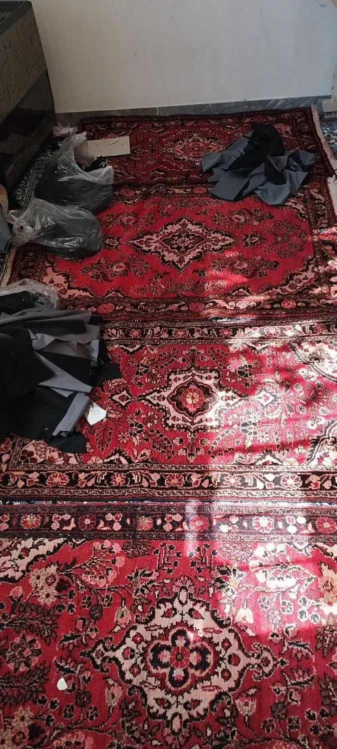 فرش دستباف قدیمی|فرش|درگزین, |دیوار