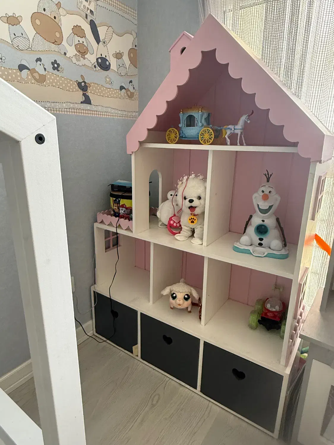 کتابخانه و سینک چوبی|کتابخانه، شلف، قفسه‌های دیواری|کرج, فاز ۱ مهرشهر|دیوار