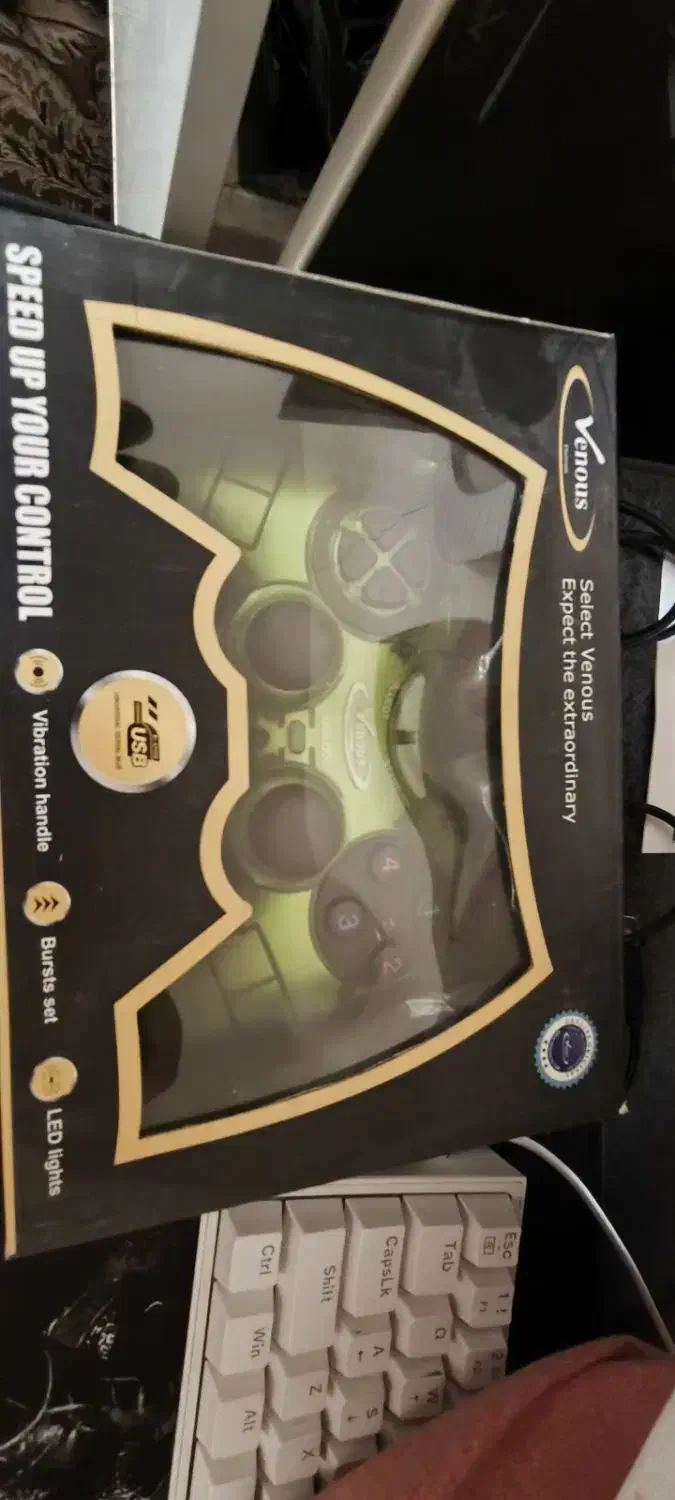 دسته بازی سیمی برای کامپیوتر|قطعات و لوازم جانبی رایانه|بیرجند, |دیوار