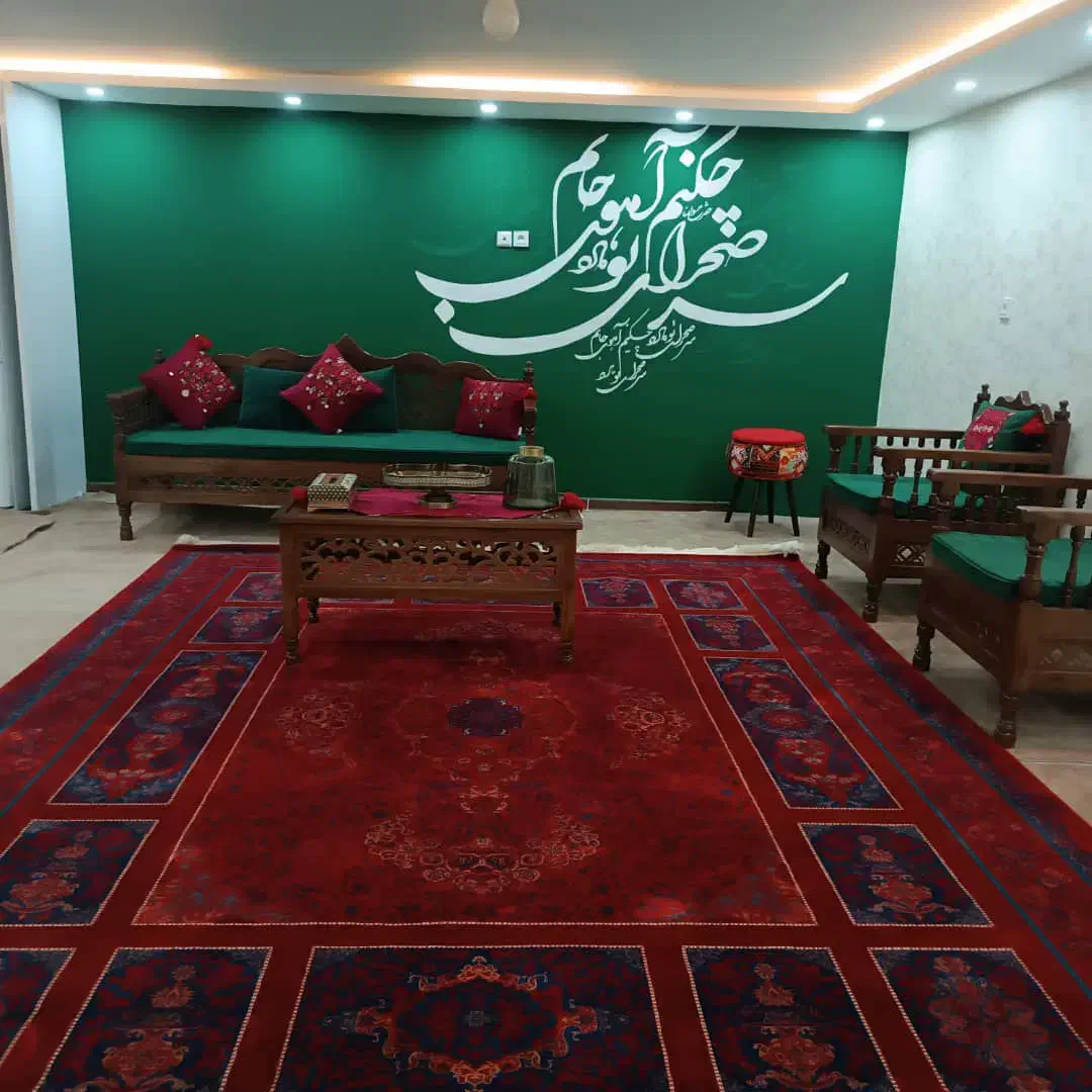 مبلمان ۵نفره سنتی|مبلمان خانگی و میز عسلی|شاهین‌شهر, عطار|دیوار