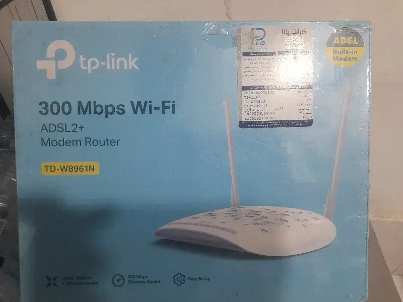مودم تی پی لینک نو با گارانتی|مودم و تجهیزات شبکه|مشهد, خواجه ربیع|دیوار