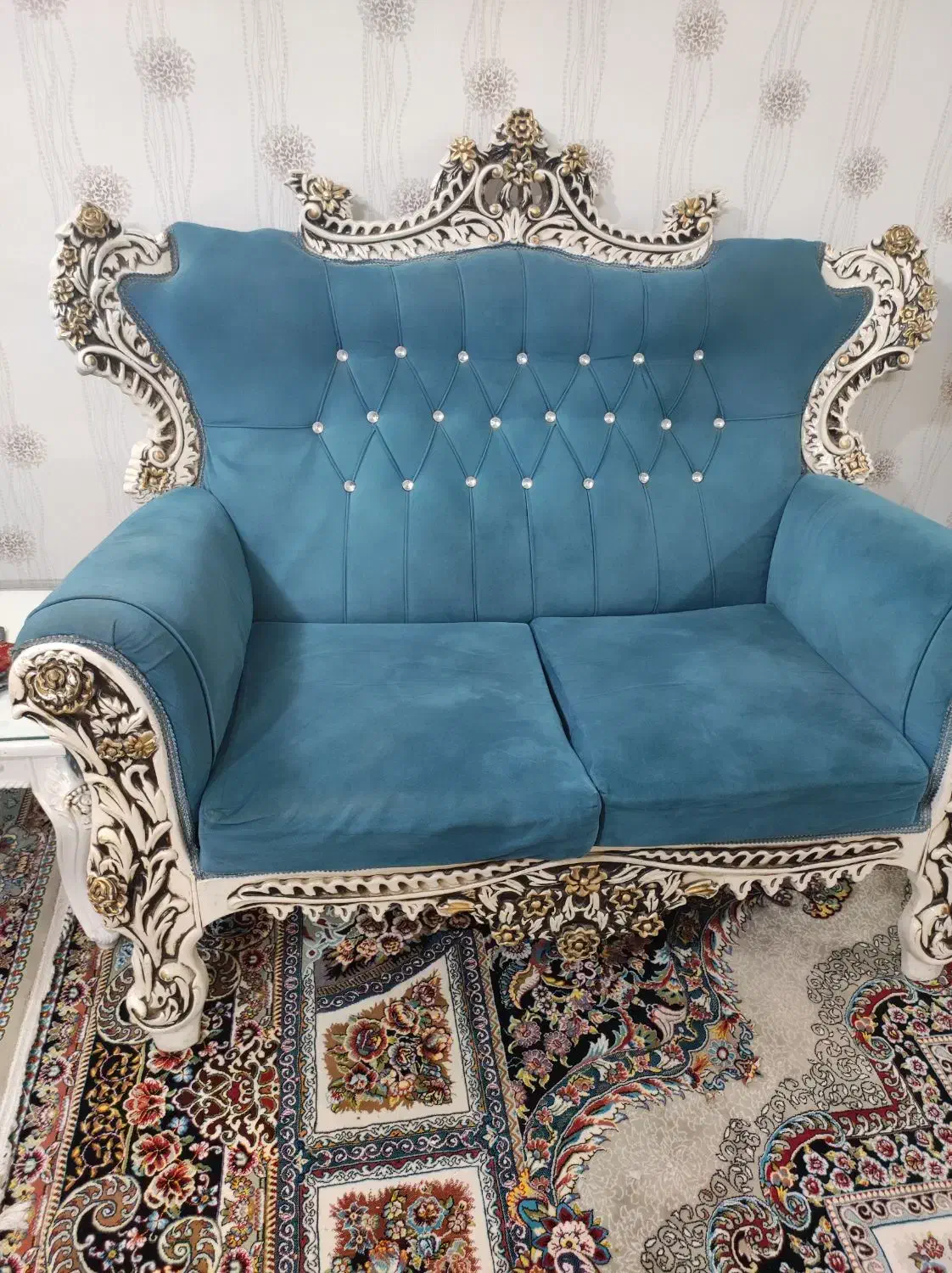 فروش مبل هفت نفره|مبلمان خانگی و میز عسلی|سبزوار, فرهنگیان|دیوار