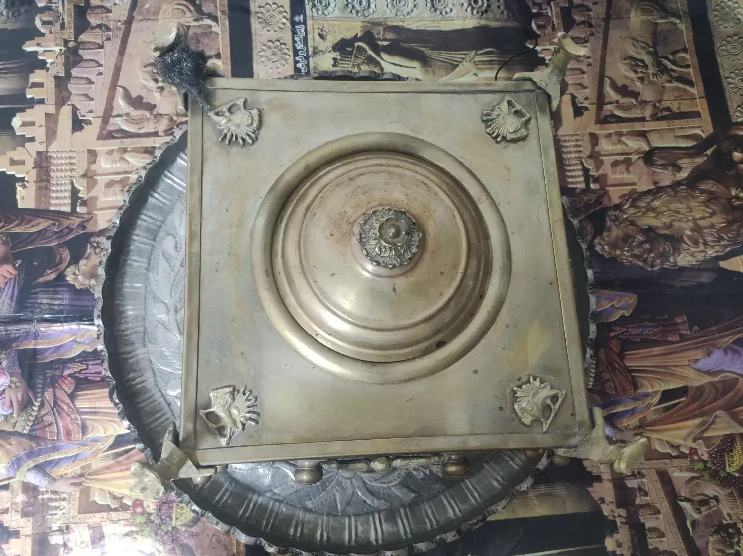 منقل های قدیمی درجه۱|کلکسیون اشیاء عتیقه|کرمانشاه, |دیوار