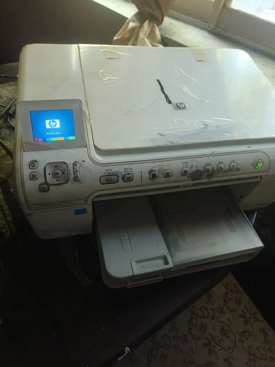 پرینتر جوهرافشان hp وایفادار سالم|پرینتر، اسکنر، کپی، فکس|گرگان, |دیوار