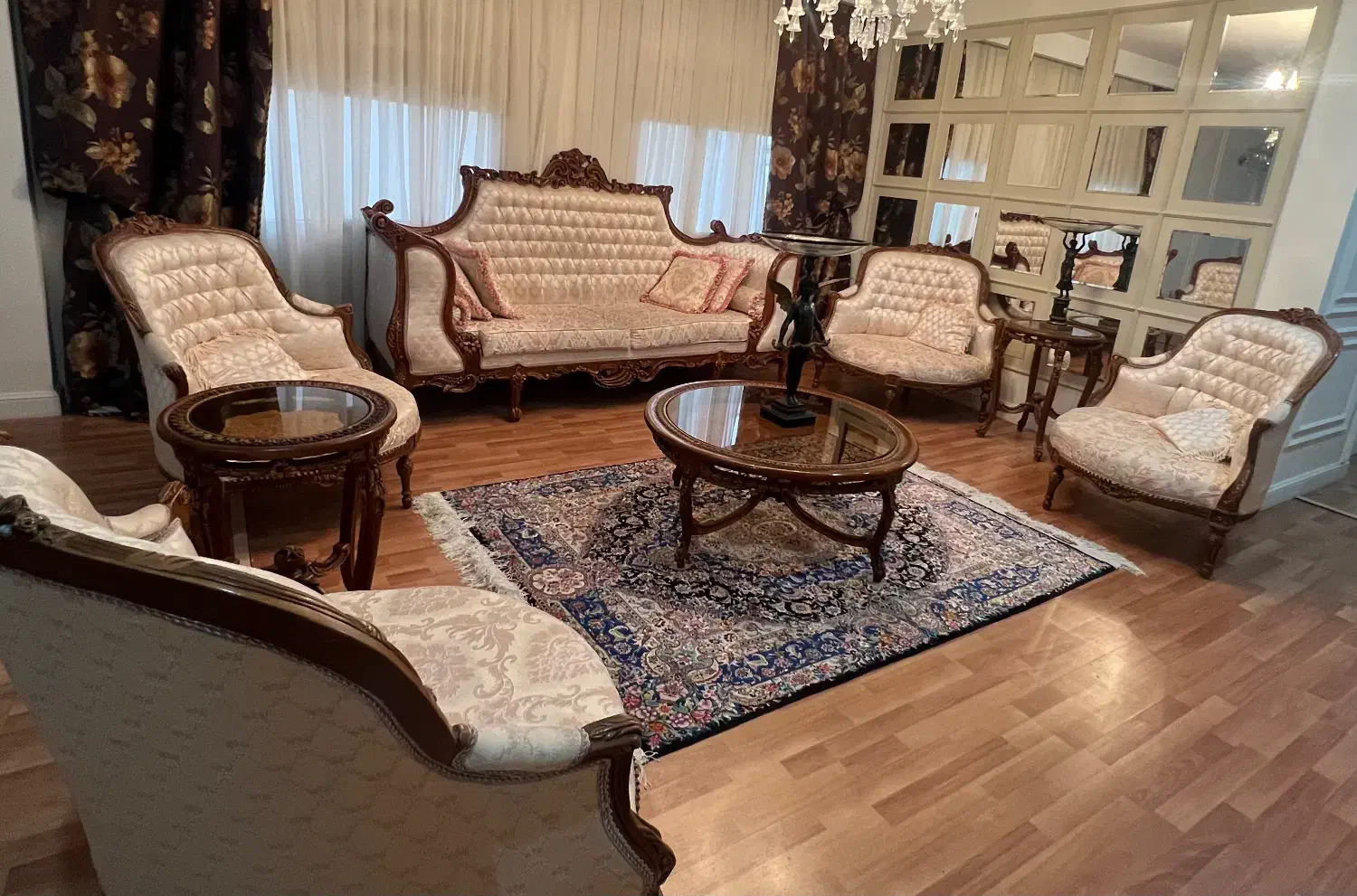 ست مبلمان و میزغذاخوری|مبلمان خانگی و میز عسلی|تهران, ولنجک|دیوار