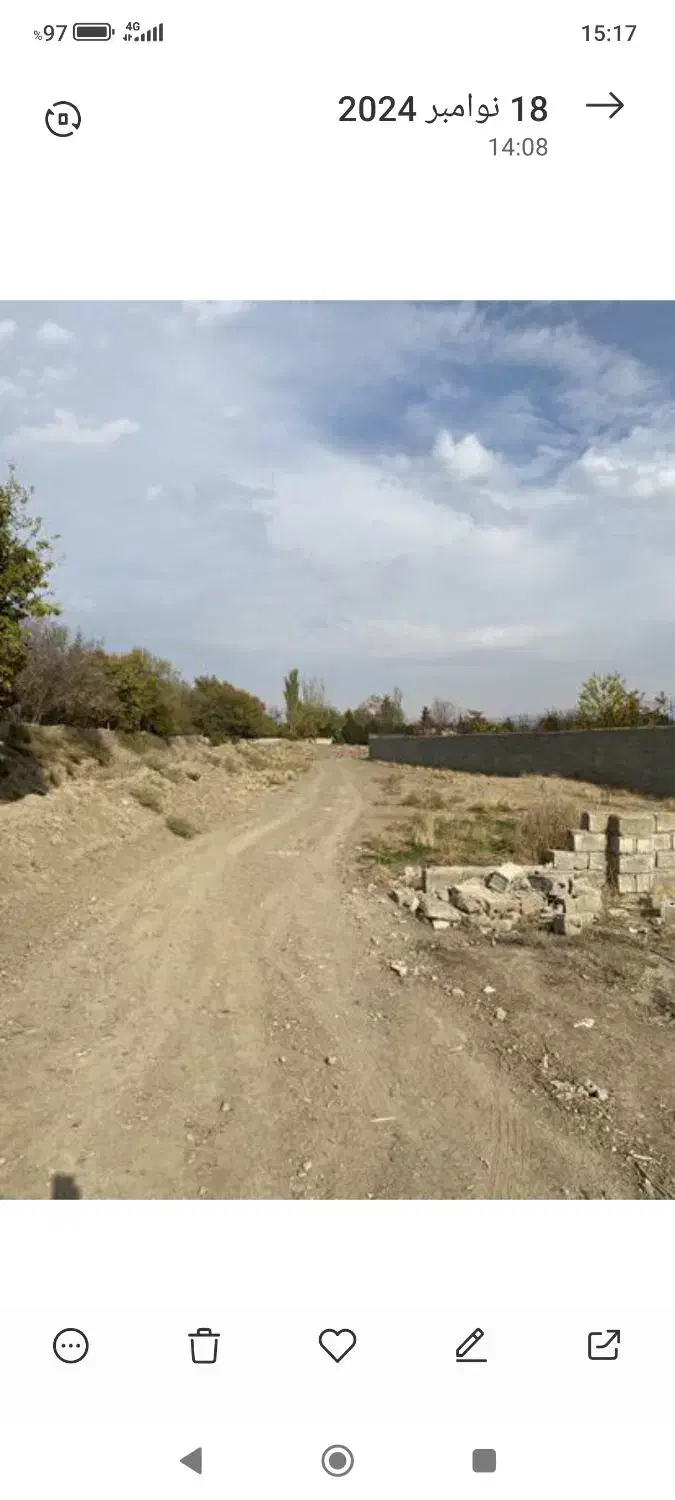 1000|فروش زمین و ملک کلنگی|بشاریات, |دیوار