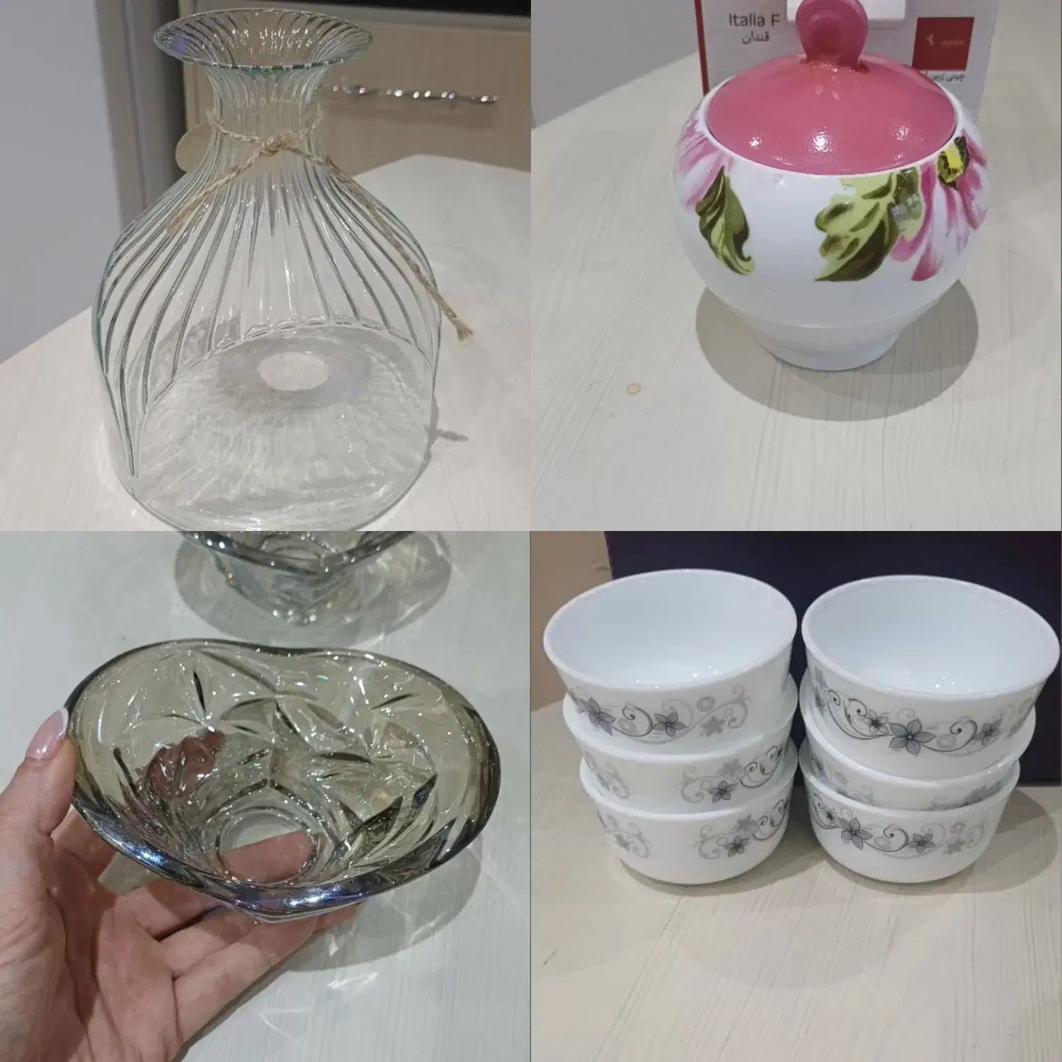 ظروف قیمت مناسب|ظروف سرو و پذیرایی|رشت, معلم|دیوار