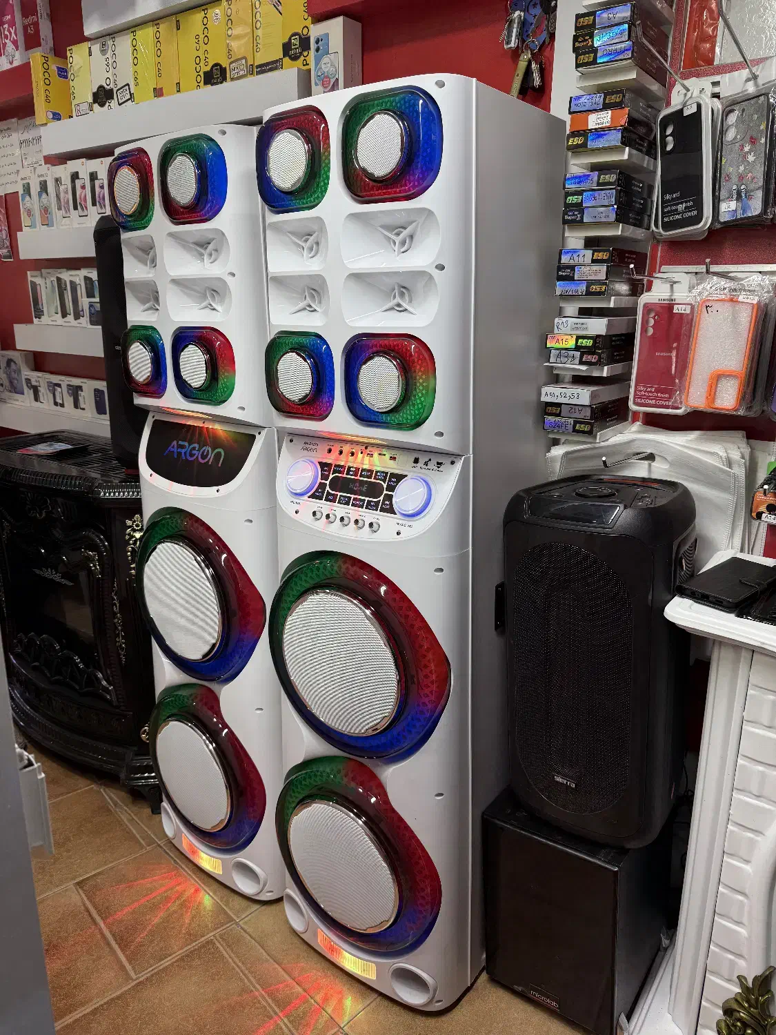 اسپیکر آرگون مدل ۱۲۷۳|سیستم صوتی خانگی|باسمنج, |دیوار