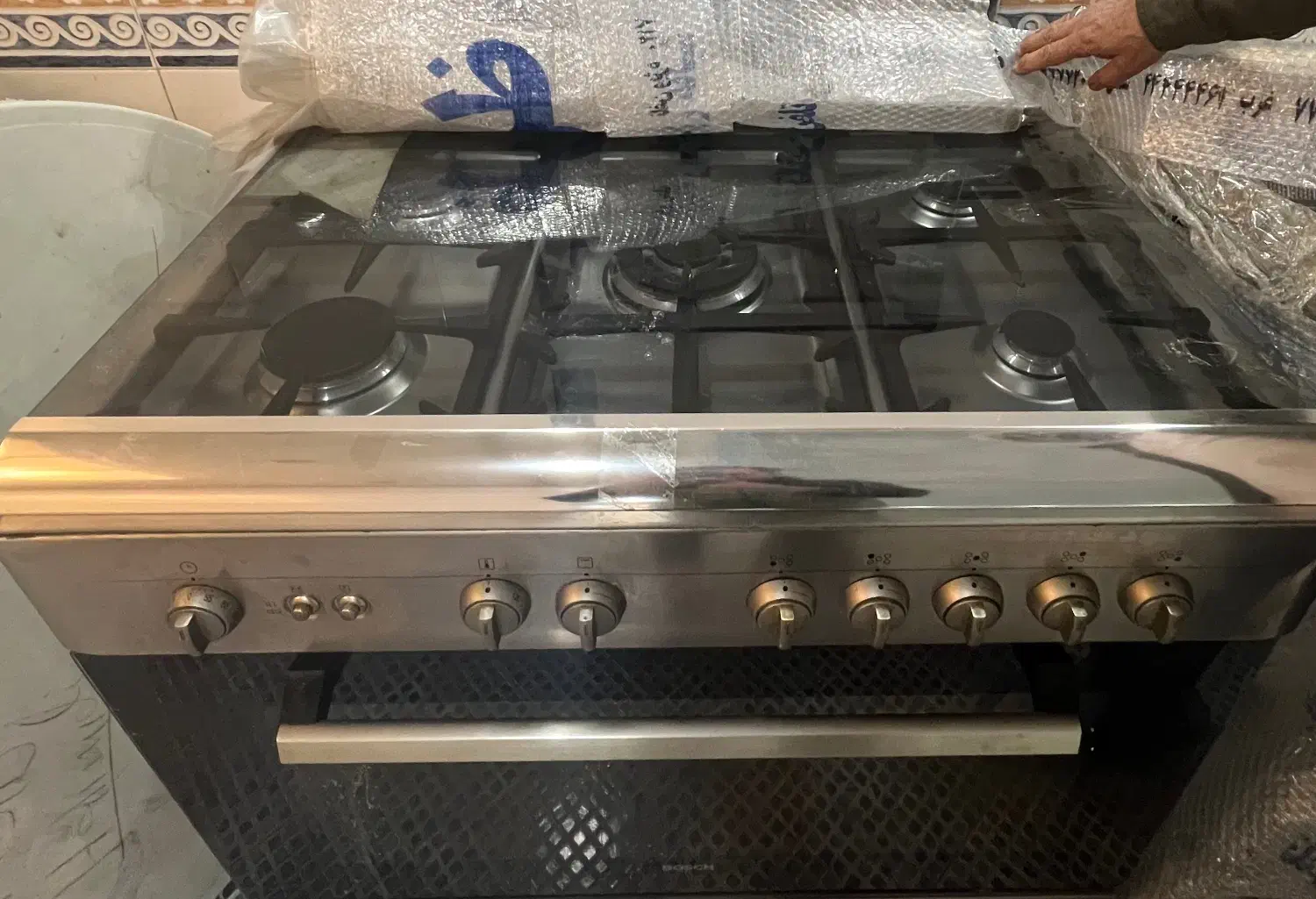 گاز بوش ۵شعله|اجاق گاز و لوازم برقی پختوپز|تهران, زعفرانیه|دیوار