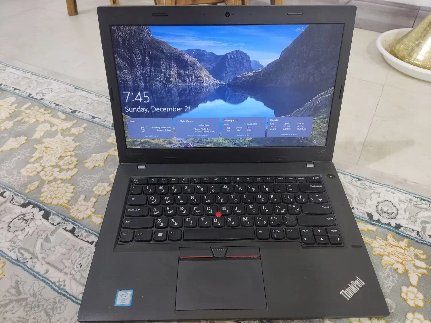 لب تاپThinkpad lenovo|رایانه همراه|شیراز, فرهنگ شهر|دیوار