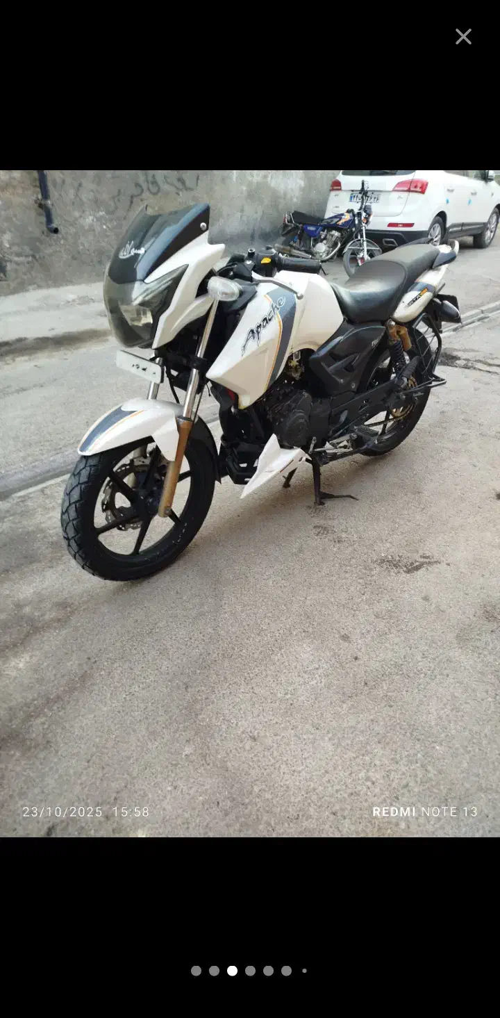 موتور اپاچی 180 درحد|موتورسیکلت|مشهد, قائم|دیوار