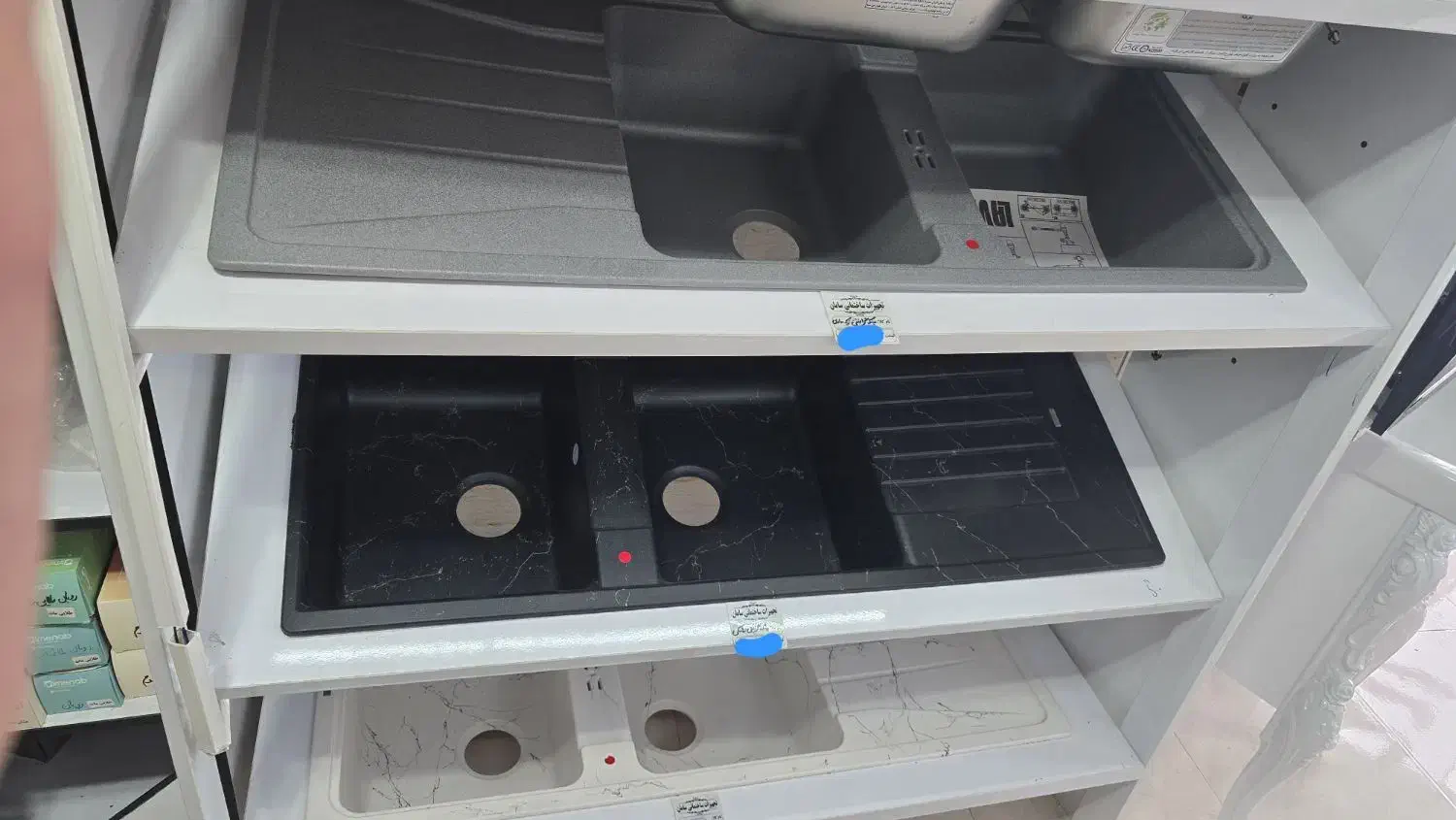 سینک گرانیت دولگن با گارانتی در رنگبندی|مصالح و تجهیزات ساختمان|رشت, باهنر|دیوار