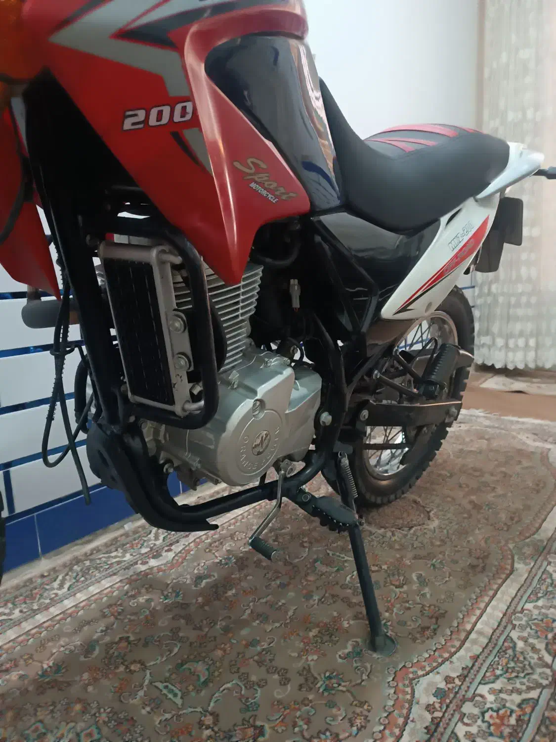 موتور تریل mkz200 مدل99|موتورسیکلت|شوشتر, |دیوار