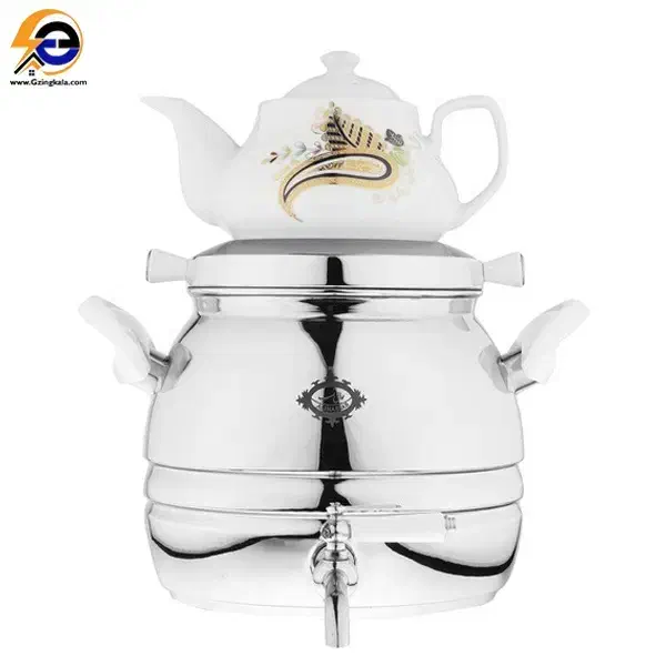 سماور روگازی ۵.۵ لیتری پرنیان برند عالی نسب|سماور، چای‌ساز، قهوه‌ساز|بوکان, |دیوار