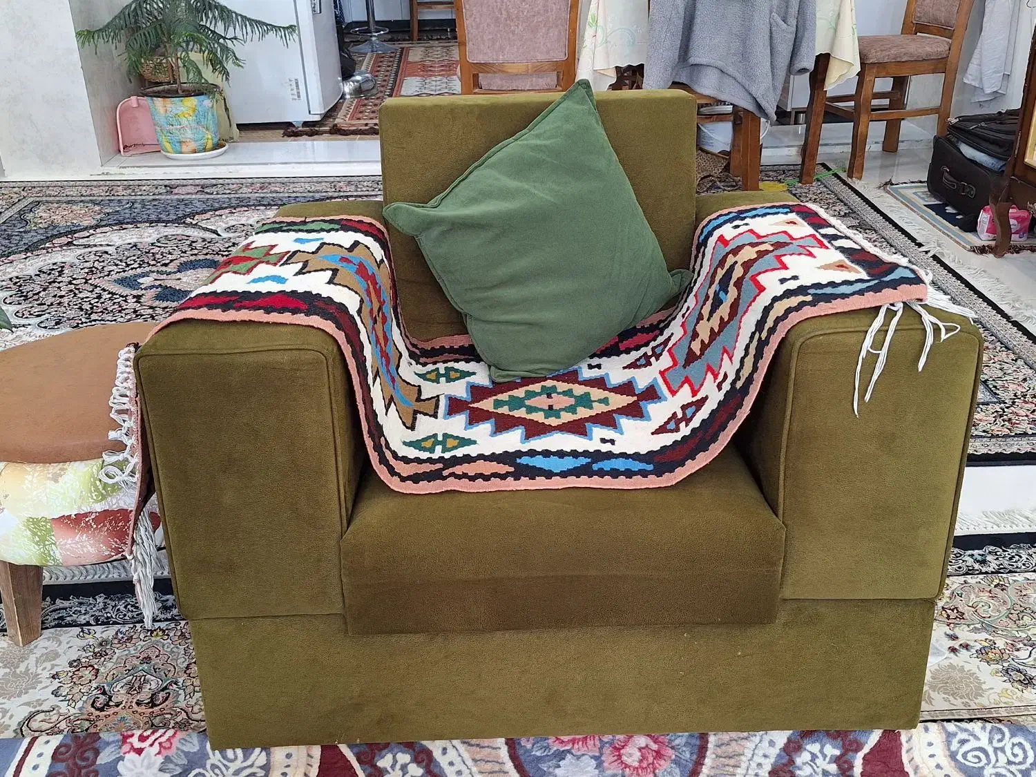 فروش مبل هفت نفره|مبلمان خانگی و میز عسلی|نورآباد ممسنی, |دیوار